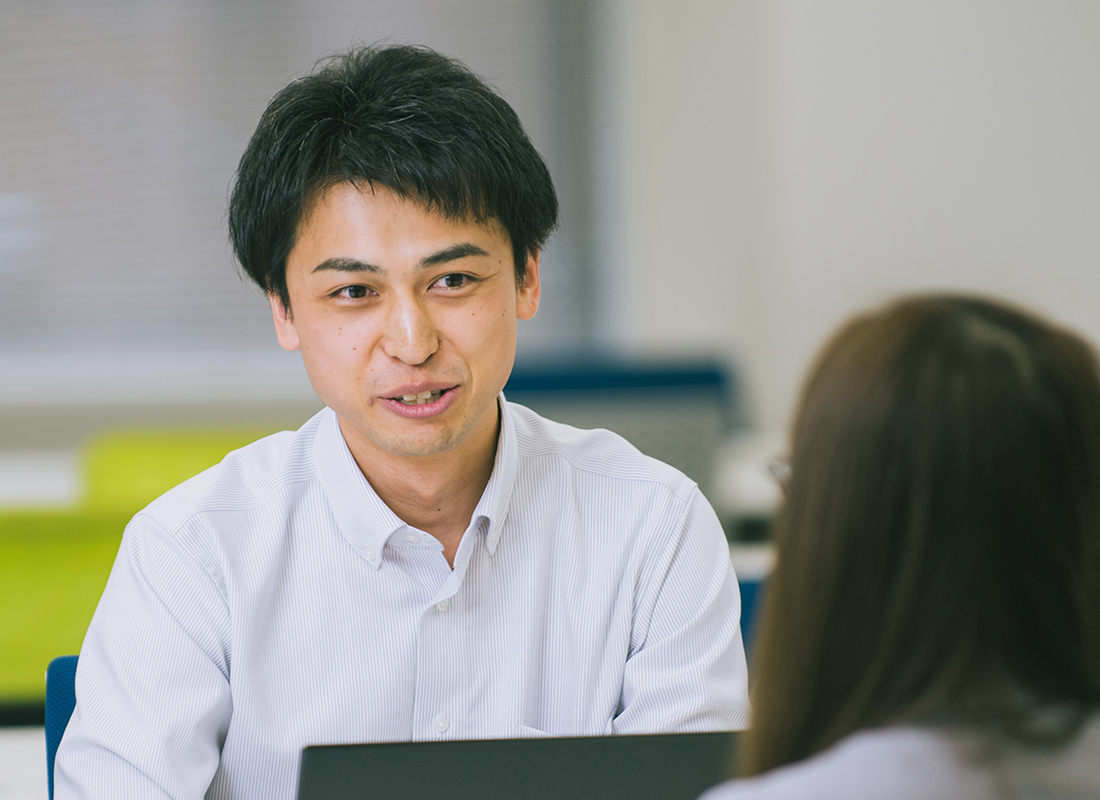 仕事中の様子