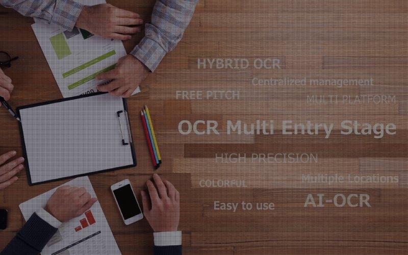 クラウド型OCRサービス　OCR Multi Entry Stage